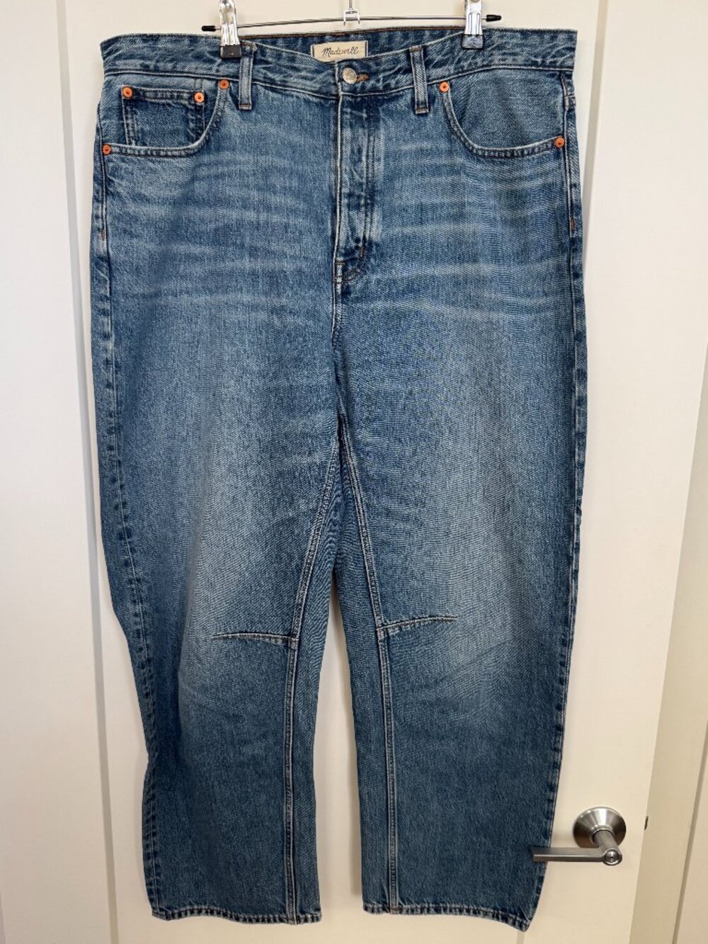 Madewell Darted Barrel-Leg Jean | 31 T